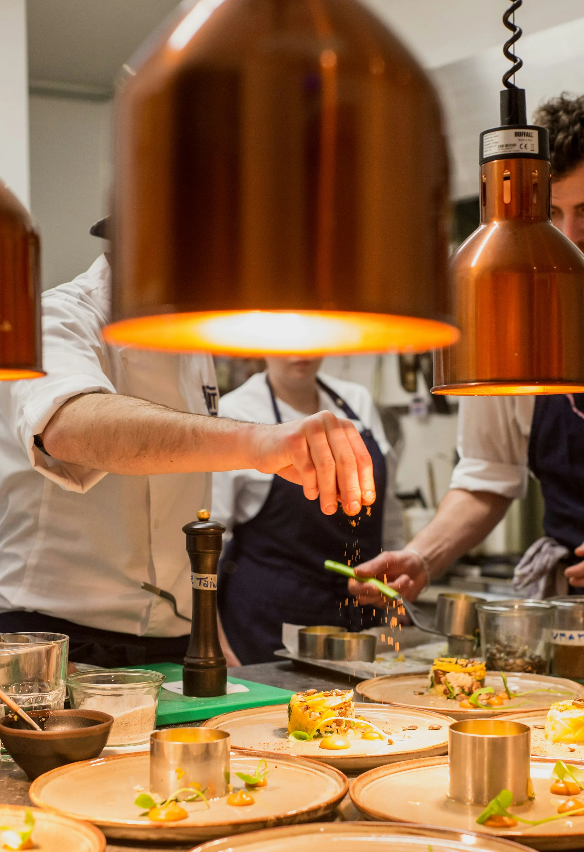 Chef in cucina